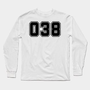 Collectible Numbered Tee Collection: Find Your Number! Long Sleeve T-Shirt